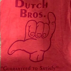 Dutch Bros Vintage Guranteed to Satisfy tshirt